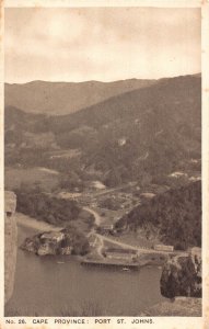 A934 South Africa Cape Province Port St Johns vintage postcard