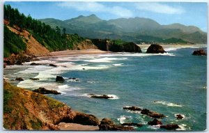 Postcard - Oregon Coast with Quote from Wordsworth - Oregon