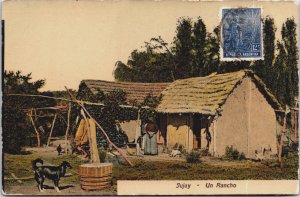 Argentina Jujuy Un Rancho Vintage Postcard C076