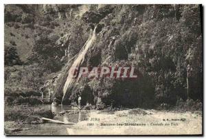 Old Postcard Baume les Messieurs Cascade Tufs