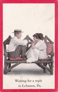 Pennsylvania Lebanon Waiting For A Reply 1912