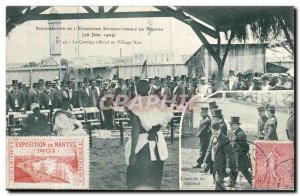 Nantes Old Postcard International Exhibition June 26, 1904 The official proce...