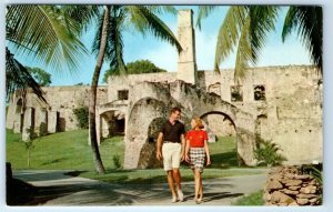 Ancient Danish Sugar Mill Ruins St. John Virgin Islands Postcard