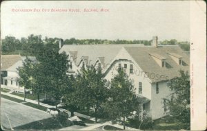 Belding, Michigan - Richardson Silk Co. Boarding House - vintage MI postcard 