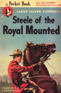 Postcard of Steele of the Royal Mounted 1946 RCMP Book - Modern Postcard