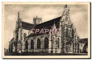 Postcard Old Brou Church Bourg