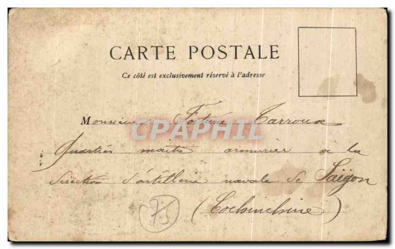 Old Postcard Paris Porte Saint-Martin