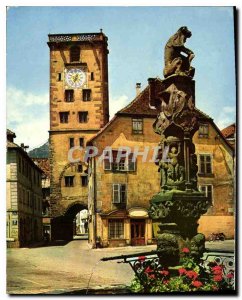 Modern Postcard Ribeauville Upper Rhine Tour des Bouchers