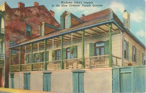 New Orleans, LA Madame John's Legacy, French Quarter Linen Unused