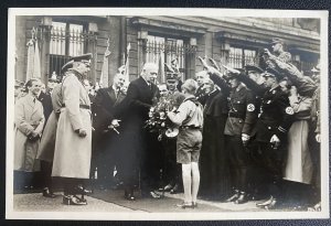 Mint WW 2 Germany Real Picture Postcard Reich President Von hindenburg