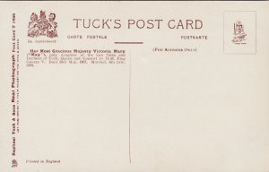 Her Majesty Queen Mary British Royalty Tuck Unused Postcard G67