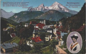 Germany Berchtesgaden Das Schmuckkasten Der Alpenwelt Vintage Postcard C137