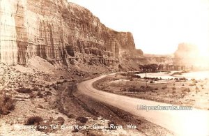 Palisades and Toll Gate Rock - Green River, Wyoming