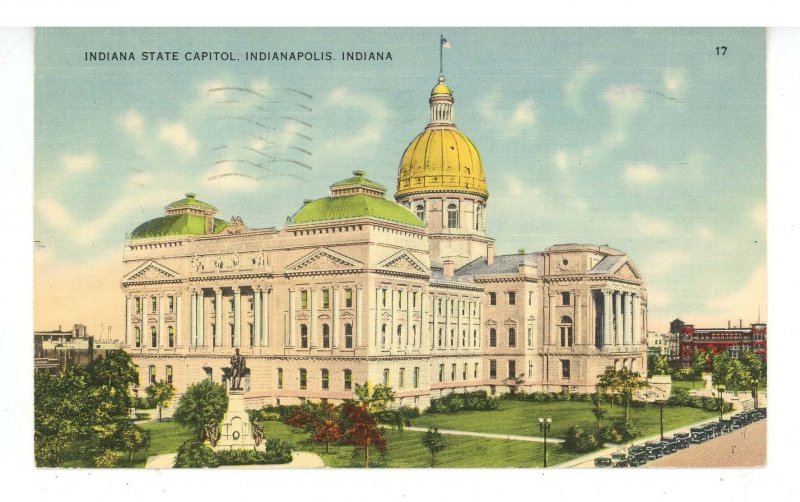 IN - Indianapolis. Indiana State Capitol 