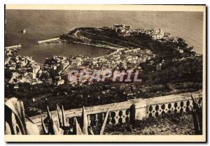 Old Postcard Monaco Principality Vue Generale