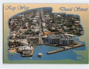 Postcard Duval Street, Key West, Florida