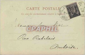 Old Postcard Lyon Prefecture Map 1900