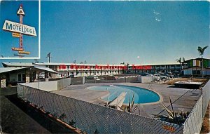 CA, Pomona, California, Pomona MoteLodge, Swimming Pool, Amescolor No 32224