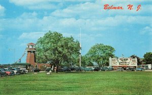 Belmar NJ The Park At Shark River Old Cars Postcard