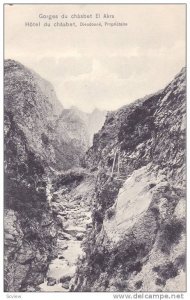 Hotel Du  Chaabet, Gorges Du Chaabet El Akra, Algeria, Africa, 1900-1910s