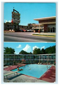c1950's Avanelle Motor Lodge Hot Springs National Park Arkansas AK Postcard