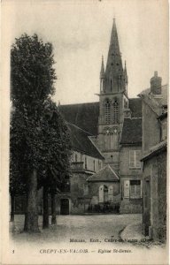 CPA Crepy en Valois- Eglise Saint Denis FRANCE (1020567)