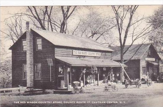 New York Chatham Center The Red Wagon Coutry Store County Route 17 Artvue