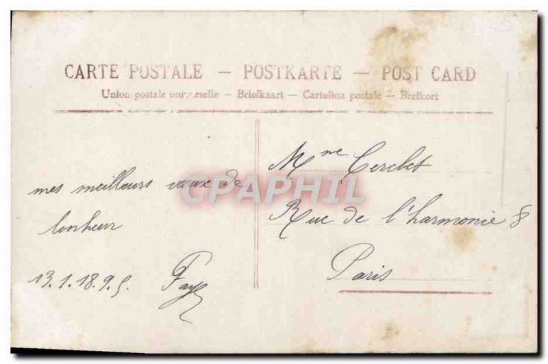 Old Postcard Fun Children Mailbox