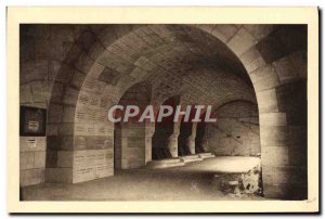 Old Postcard Ossuary Lighthouse Douamont Army