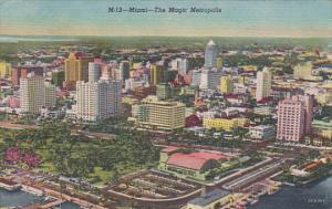 Florida Miami The Magic Metropolis 1959 Curteich