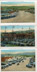 Tijuana Mexico Casino monte Carlo Sunset Inn Race Track postcard folder  