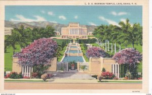LAIE, Oahu, Hawaii, 1930-40s; L. D. S. Mormon Temple
