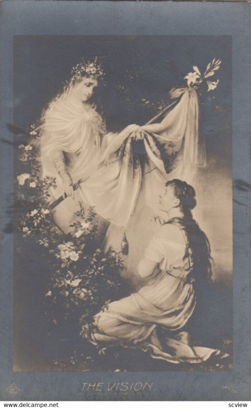 RP; Fantasy, Girl prays to flower fairy queen, 1900-10s