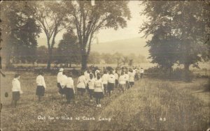 Westchester County NY Publ in Nyack Clark Camp For Girls Real Photo Postcard