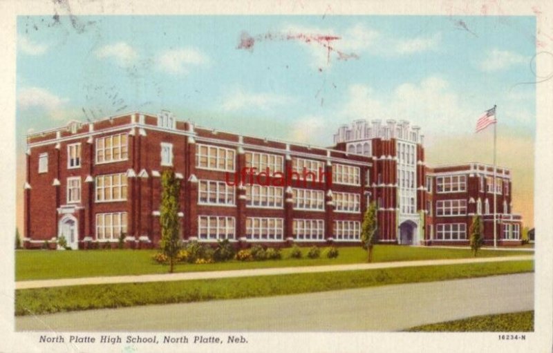 NORTH PLATTE HIGH SCHOOL, NEBRASKA 1945