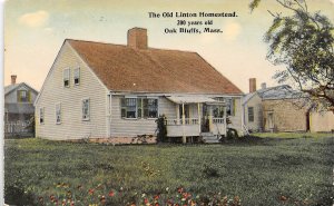 Old Linton Homestead Oak Bluffs Massachusetts 1910c postcard