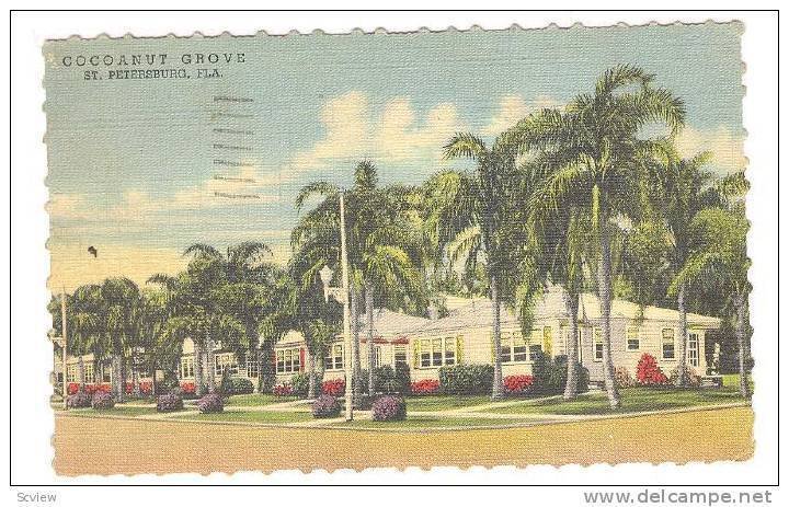 Cocoanut Grove, St. Petersburg, Florida, PU-1949