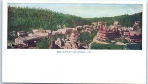 Postcard - The Heart Of Hot Springs - Arkansas