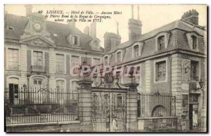 Old Postcard Lisieux Hotel Old Town Rene Pierre Hotel de la Roque Cerquigny b...