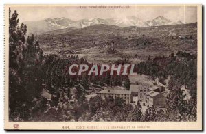 Postcard Old Font Romeu General view and CArlitte