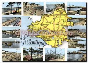 Postcard Modern Loire Atlantique