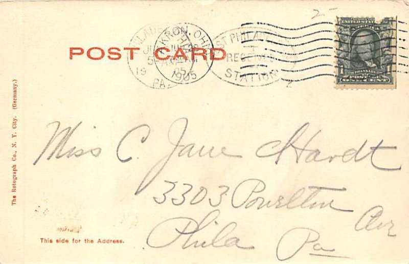 Down the Canal Akron, Ohio OH