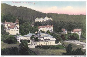 Cafe Bellevue, Marienbad, Czech Republic, 1900-1910s