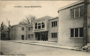 CPA VOUZIERS - École Masaryk (135140)