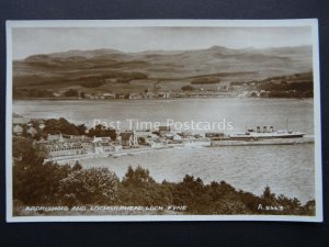 Scotland LOCH FYNE Ardrishaig & Lochgilphead RP Postcard by Valentine A5663