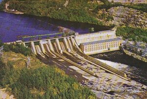 Hydroelectric Plant and Dam La Tuque Quebec Canada