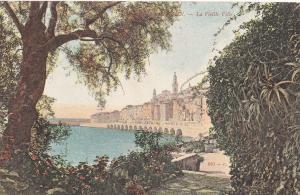 BF12311 menton la vieille ville france front/back image