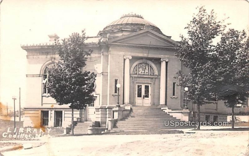 Library in Cadillac, Michigan