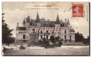 Old Postcard the Anjou Picturesque Chemille M and L of Chateau Echo