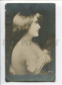 3086290 Belle Girl w/ LONG HAIR by Angelo ASTI old PHOTO Russia